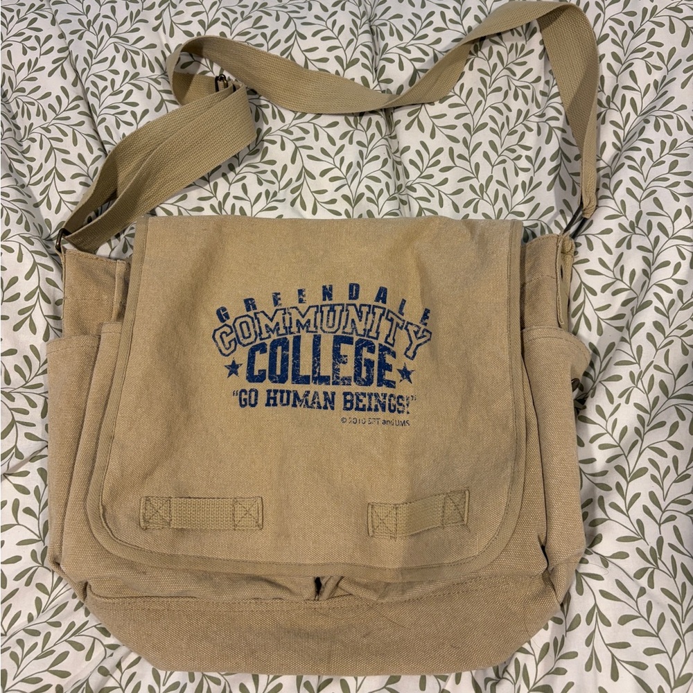 Canvas Shoulder Messenger Bag